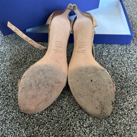 Stuart Weitzman Nunaked Strappy Pump - Picture 6 of 8